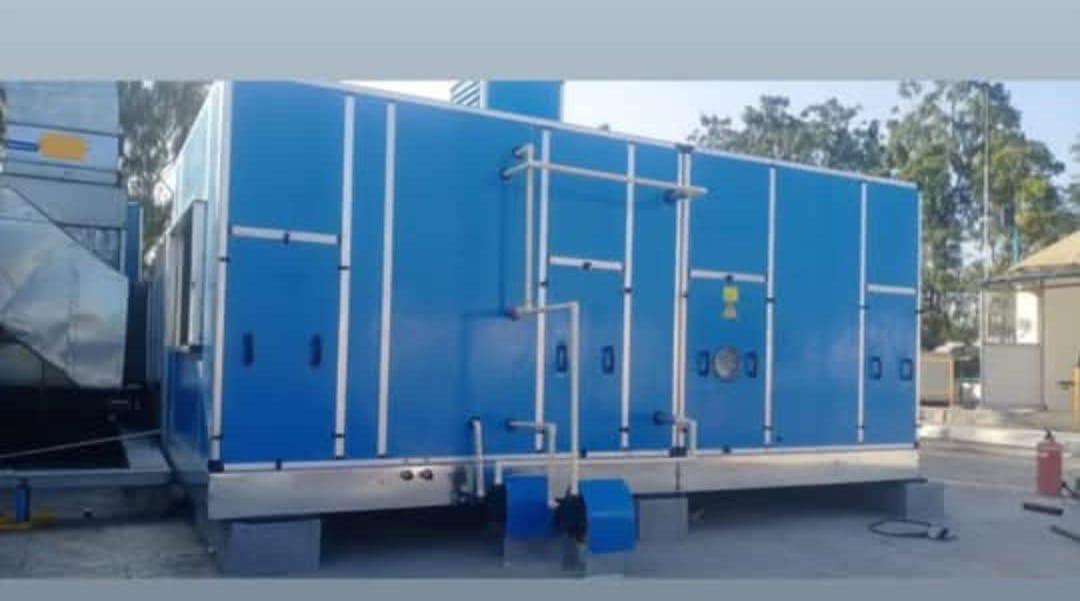 Airwasher / evaporative cooling units